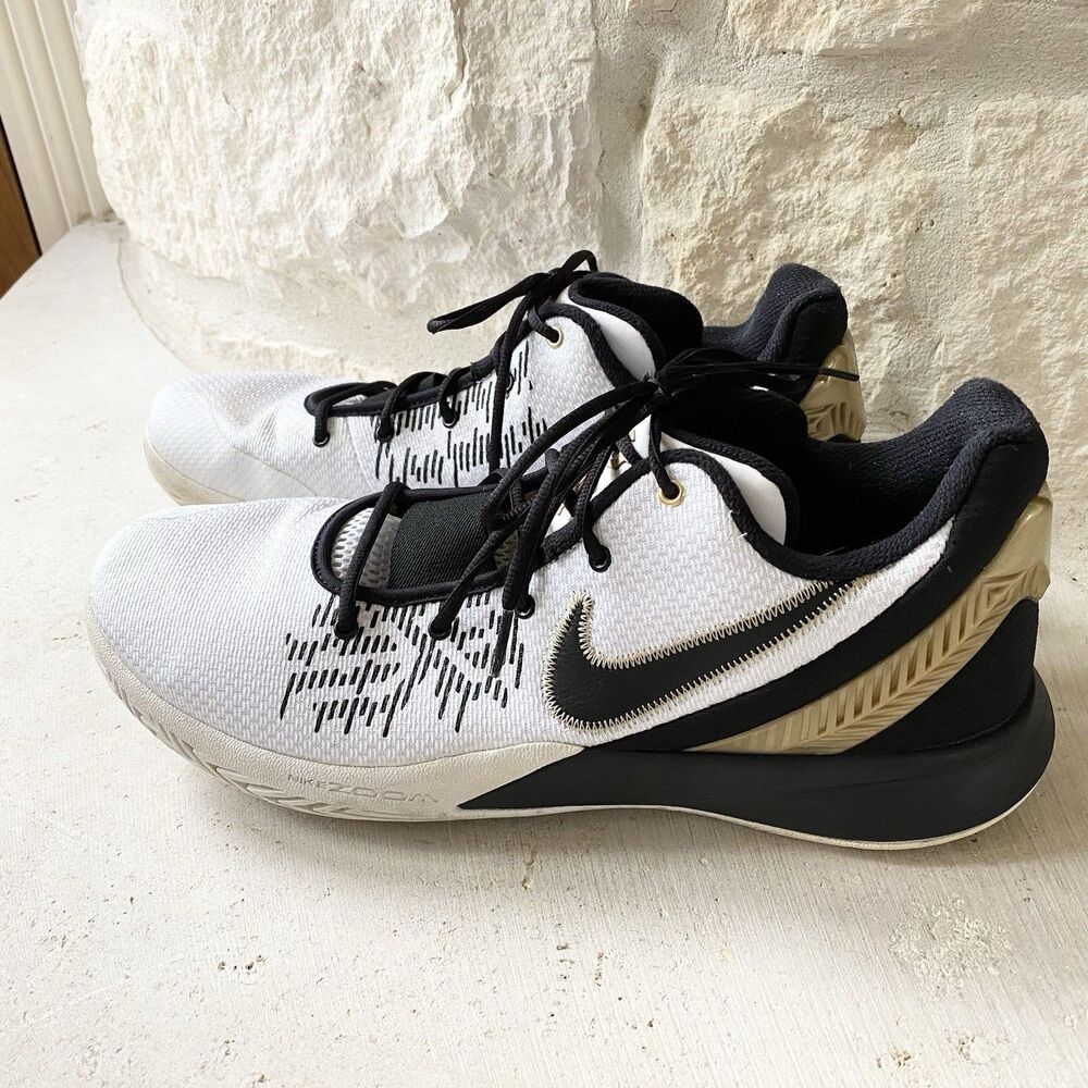 Nike Mens Kyrie Flytrap‎ II AO4436-170 White Basketball Shoes Lace Up Size 14